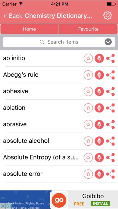 Emulate iPhone app Chemistry Dictionary - Concepts Terms using MyAndroid Emulate iPhone app Chemistry Dictionary - Concepts Terms using MyAndroid