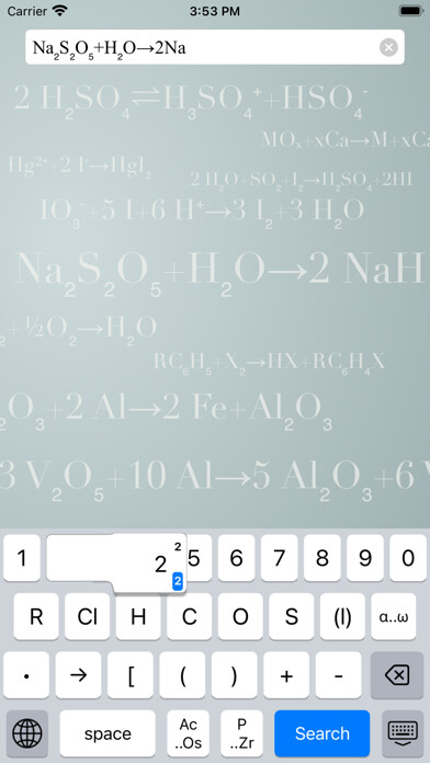 Emulate iPhone app Chemistry Keyboard using MyAndroid Emulate iPhone app Chemistry Keyboard using MyAndroid