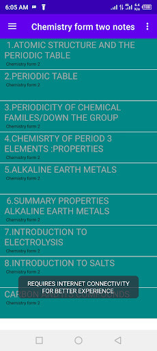 Run android online APK Chemistry notes: form two from MyAndroid or emulate Chemistry notes: form two using MyAndroid