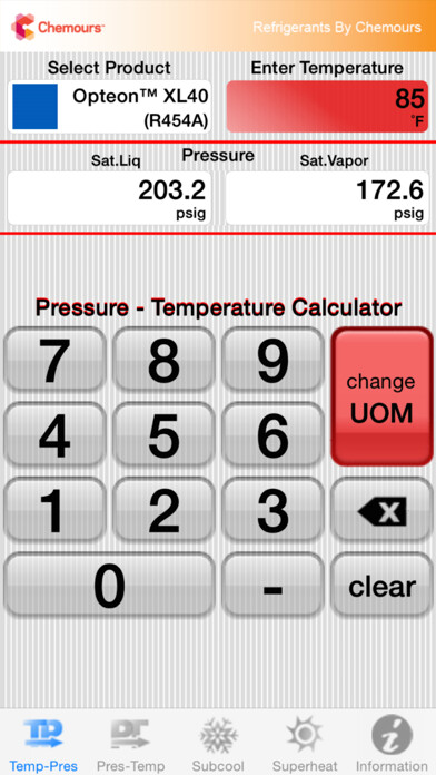 Emulate Android APK Chemours PT Calc Emulate Android APK Chemours PT Calc