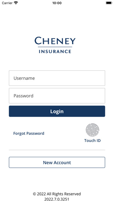 Emulate iPhone app Cheney Insurance Online using MyAndroid Emulate iPhone app Cheney Insurance Online using MyAndroid