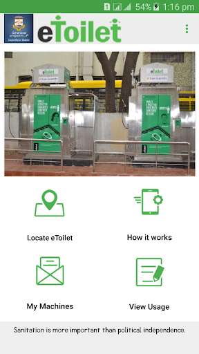 Emulate Android APK Chennai eToilets