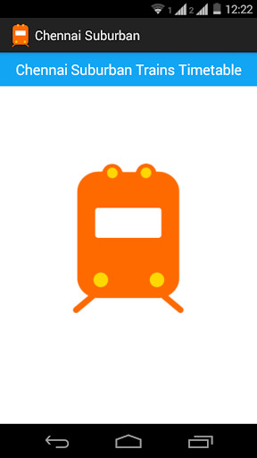 Run android online APK Chennai Suburban Timetable from MyAndroid or emulate Chennai Suburban Timetable using MyAndroid