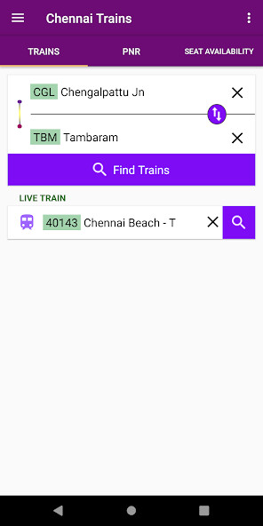 Run android online APK Chennai Trains from MyAndroid or emulate Chennai Trains using MyAndroid Run android online APK Chennai Trains from MyAndroid or emulate Chennai Trains using MyAndroid