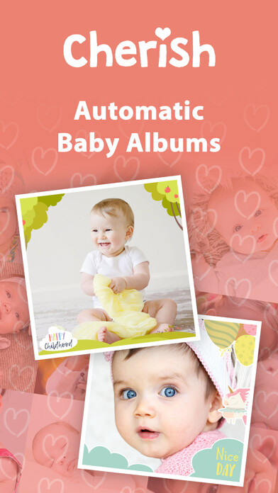 Emulate iPhone app Cherish - Baby Photo Album Art using MyAndroid