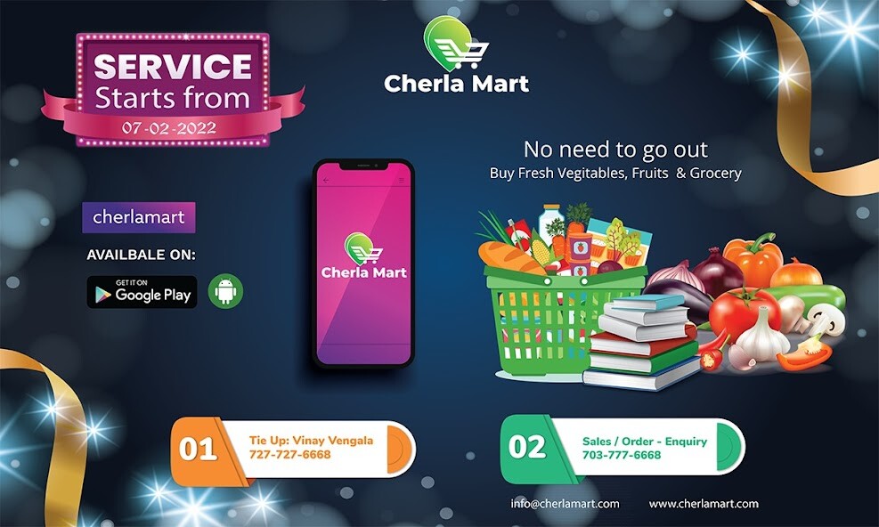 Run android online APK cherlamart - Online Shopping from MyAndroid or emulate cherlamart - Online Shopping using MyAndroid