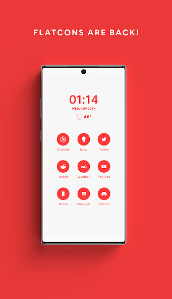 Run android online APK Cherry - A Premium Flatcon Icon Pack from MyAndroid or emulate Cherry - A Premium Flatcon Icon Pack using MyAndroid