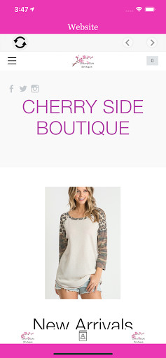 Run android online APK CherrySide Boutique from MyAndroid or emulate CherrySide Boutique using MyAndroid