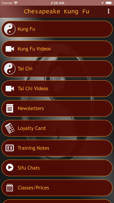 Emulate iPhone app Chesapeake Kung Fu using MyAndroid Emulate iPhone app Chesapeake Kung Fu using MyAndroid