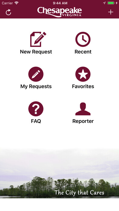 Run android online APK Chesapeake Service Requests from MyAndroid or emulate Chesapeake Service Requests using MyAndroid