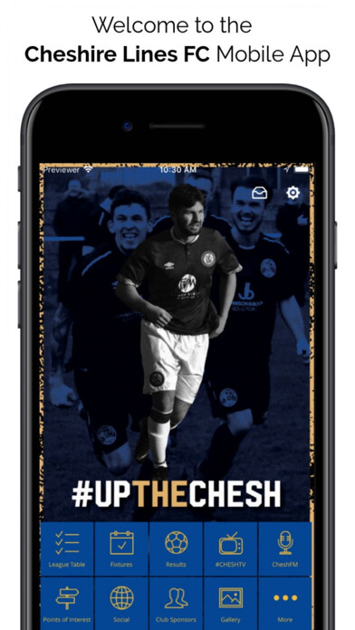 Emulate iPhone app Cheshire Lines Football Club using MyAndroid Emulate iPhone app Cheshire Lines Football Club using MyAndroid