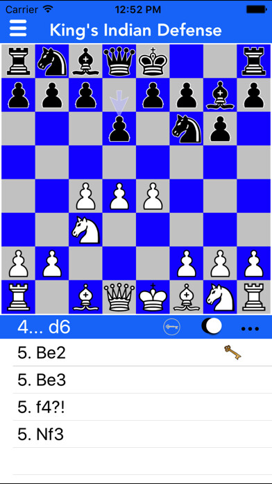 Emulate iPhone app Chess Arsenal using MyAndroid