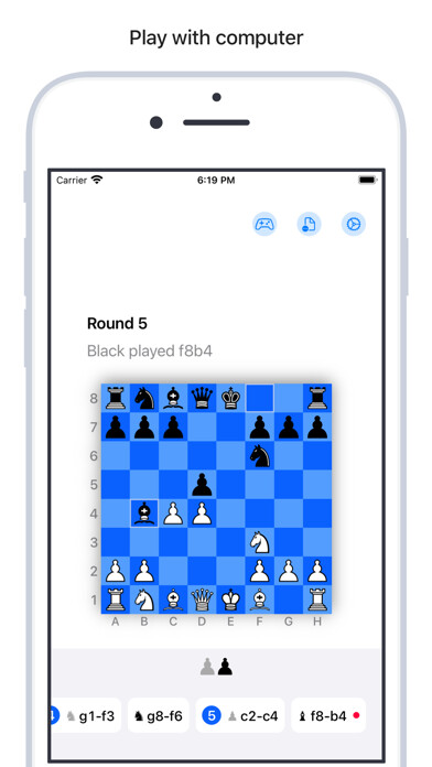 Emulate iPhone app ChessBot using MyAndroid