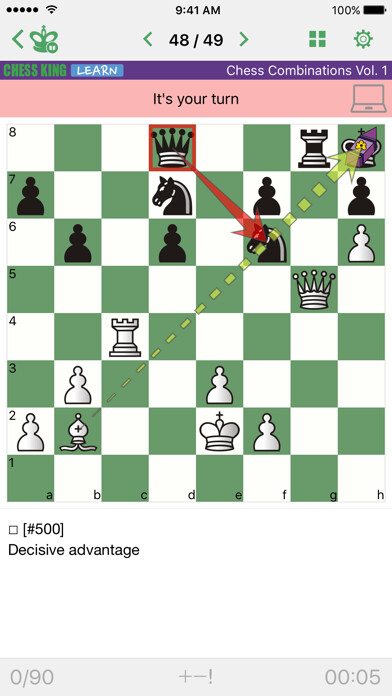 Emulate iPhone app Chess Combinations Vol. 1 using MyAndroid Emulate iPhone app Chess Combinations Vol. 1 using MyAndroid