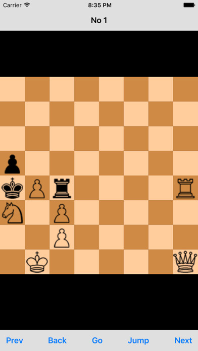 Emulate iPhone app Chess Endgame Trainer using MyAndroid