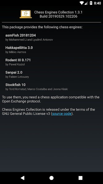 Emulate Android APK Chess Engines Collection