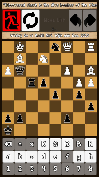 Emulate iPhone app Chess Notation Dojo using MyAndroid Emulate iPhone app Chess Notation Dojo using MyAndroid