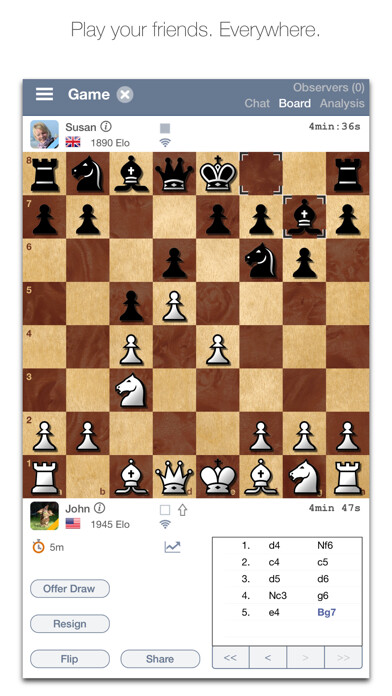 Emulate iPhone app Chess Online @ shredderchess using MyAndroid Emulate iPhone app Chess Online @ shredderchess using MyAndroid