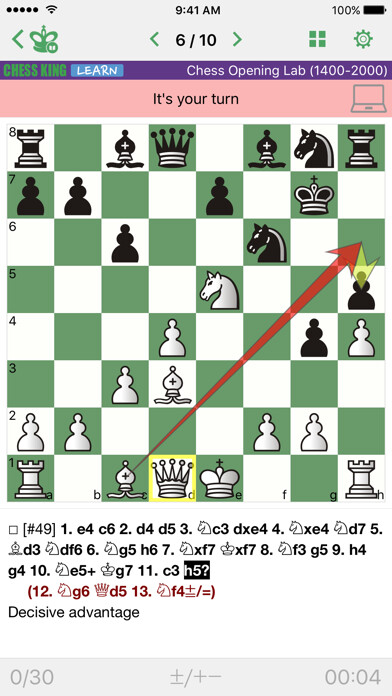 Emulate iPhone app Chess Opening Lab (1400-2000) using MyAndroid Emulate iPhone app Chess Opening Lab (1400-2000) using MyAndroid