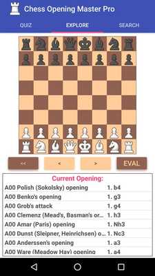 Emulate Android APK Chess Opening Master Emulate Android APK Chess Opening Master
