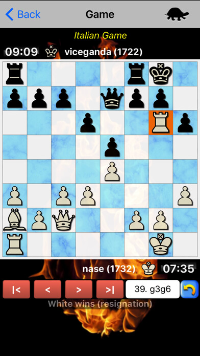 Emulate iPhone app Chess Quest Online using MyAndroid