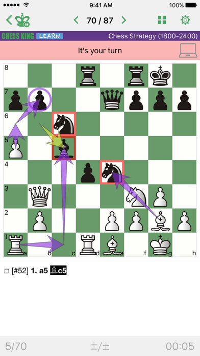 Emulate iPhone app Chess Strategy (1800-2400) using MyAndroid