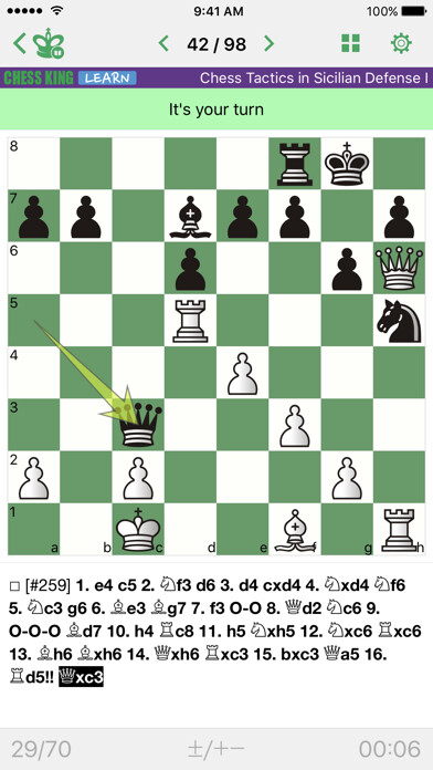 Emulate iPhone app Chess Tactics. Sicilian Def. 1 using MyAndroid Emulate iPhone app Chess Tactics. Sicilian Def. 1 using MyAndroid