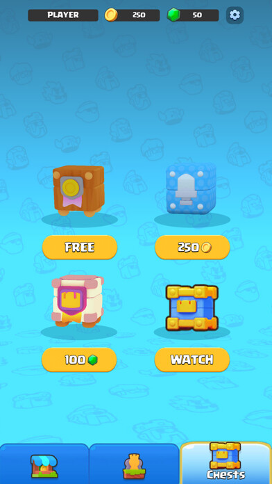 Emulate iPhone app Chest Simulator : Mini using MyAndroid