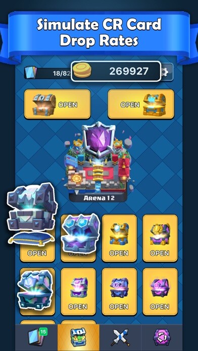 Emulate iPhone app Chest Simulator & Tracker using MyAndroid Emulate iPhone app Chest Simulator & Tracker using MyAndroid