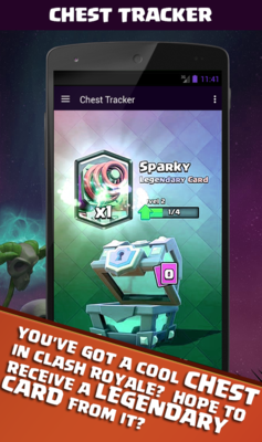 Emulate Android APK Chest tracker for clash royal