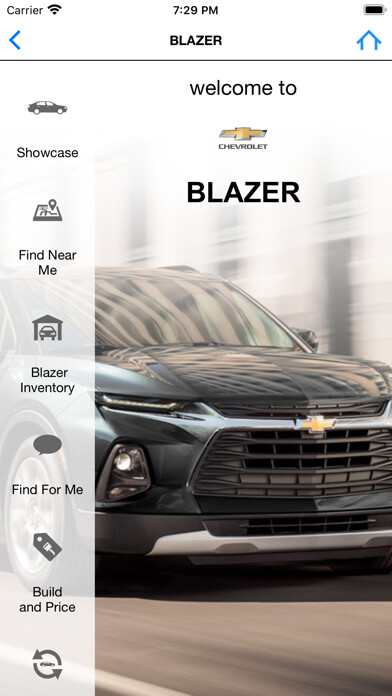Emulate iPhone app Chevrolet Blazer using MyAndroid