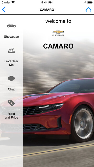 Emulate iPhone app Chevrolet Camaro using MyAndroid Emulate iPhone app Chevrolet Camaro using MyAndroid