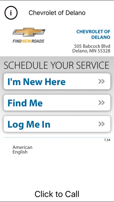 Emulate iPhone app Chevrolet of Delano using MyAndroid Emulate iPhone app Chevrolet of Delano using MyAndroid