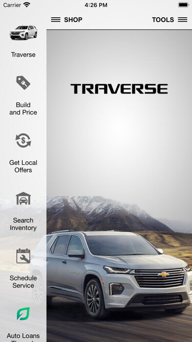 Emulate iPhone app Chevrolet Traverse using MyAndroid Emulate iPhone app Chevrolet Traverse using MyAndroid