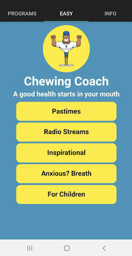 Run android online APK Chewing Coach from MyAndroid or emulate Chewing Coach using MyAndroid Run android online APK Chewing Coach from MyAndroid or emulate Chewing Coach using MyAndroid