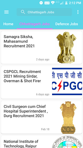 Run android online APK Chhattisgarh Jobs - Jobs Login from MyAndroid or emulate Chhattisgarh Jobs - Jobs Login using MyAndroid Run android online APK Chhattisgarh Jobs - Jobs Login from MyAndroid or emulate Chhattisgarh Jobs - Jobs Login using MyAndroid