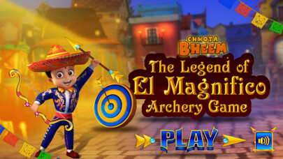 Emulate iPhone app Chhota Bheem Archery in Mexico using MyAndroid