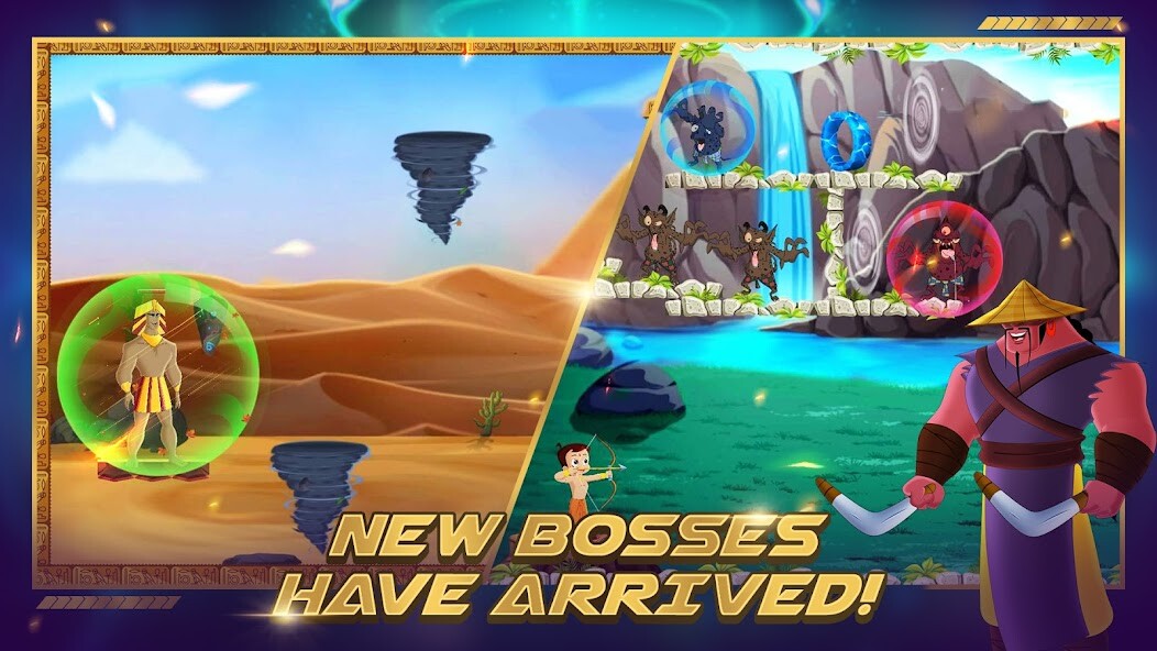 Emulate iPhone app Chhota Bheem-Shoot the Leyaks using MyAndroid