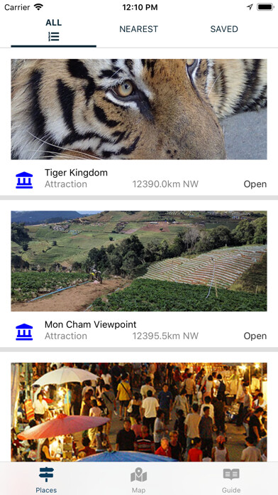 Emulate iPhone app Chiang Mai Angel using MyAndroid