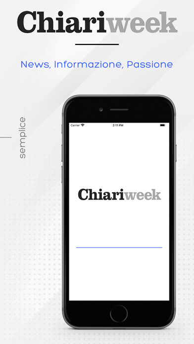 Emulate iPhone app Chiari Week Edicola Digitale using MyAndroid