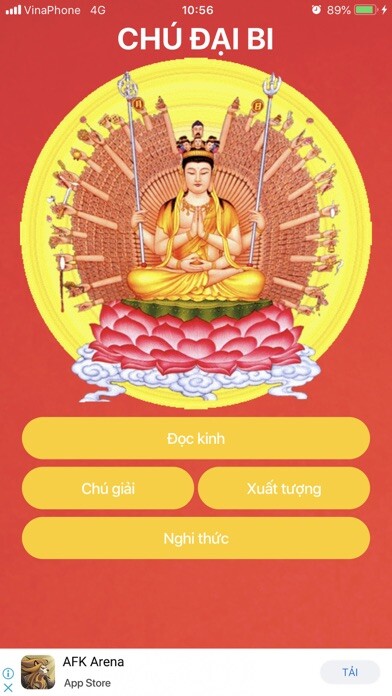 Emulate iPhone app Chú đại bi - chu dai bi using MyAndroid Emulate iPhone app Chú đại bi - chu dai bi using MyAndroid