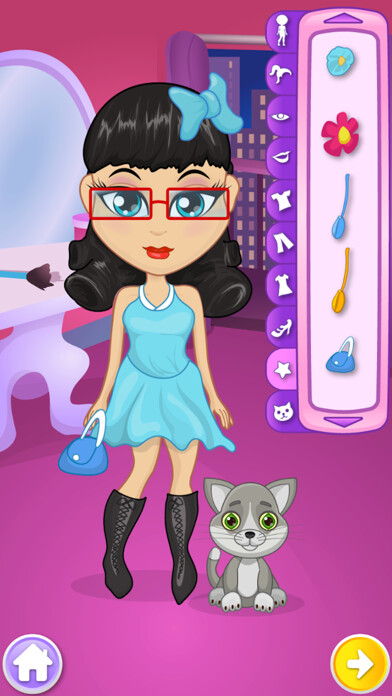 Emulate iPhone app Chibi Dress up for girls using MyAndroid Emulate iPhone app Chibi Dress up for girls using MyAndroid