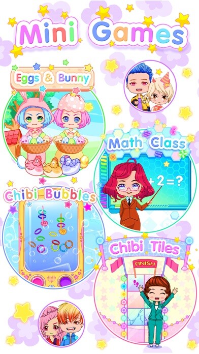 Emulate iPhone app Chibi Maker: Dress Up Games using MyAndroid