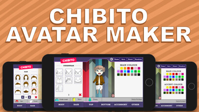 Emulate iPhone app Chibito Avatar Maker using MyAndroid