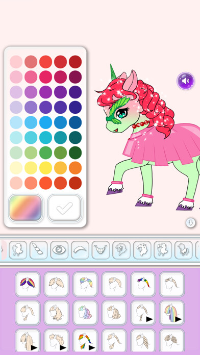 Emulate iPhone app Chibi Unicorn - Avatar Creator using MyAndroid Emulate iPhone app Chibi Unicorn - Avatar Creator using MyAndroid