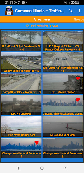 Run android online APK Chicago and Illinois Cameras from MyAndroid or emulate Chicago and Illinois Cameras using MyAndroid