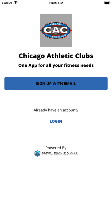 Emulate iPhone app Chicago Athletic Club using MyAndroid Emulate iPhone app Chicago Athletic Club using MyAndroid