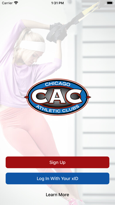 Emulate iPhone app Chicago Athletic Clubs. using MyAndroid Emulate iPhone app Chicago Athletic Clubs. using MyAndroid