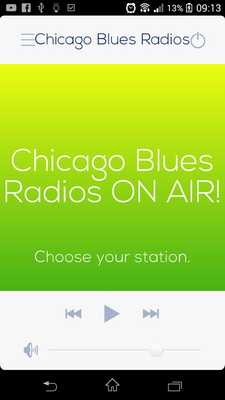 Emulate Android APK Chicago Blues Radios