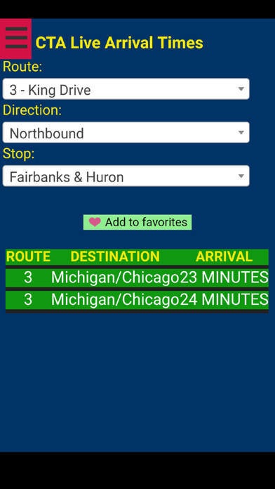 Run android online APK Chicago CTA Bus Tracker from MyAndroid or emulate Chicago CTA Bus Tracker using MyAndroid